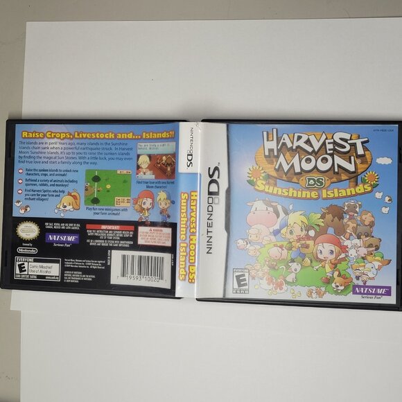 Harvest Moon: Sunshine Islands Nintendo DS complete cib reg card NDS working - Picture 2 of 7